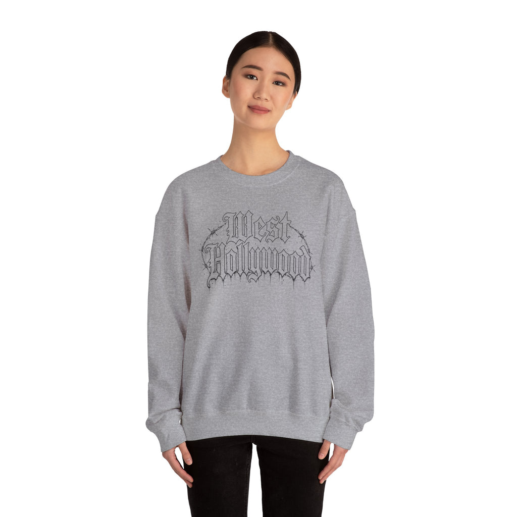 West Hollywood Barbed-Wire Crewneck Sweatshirt