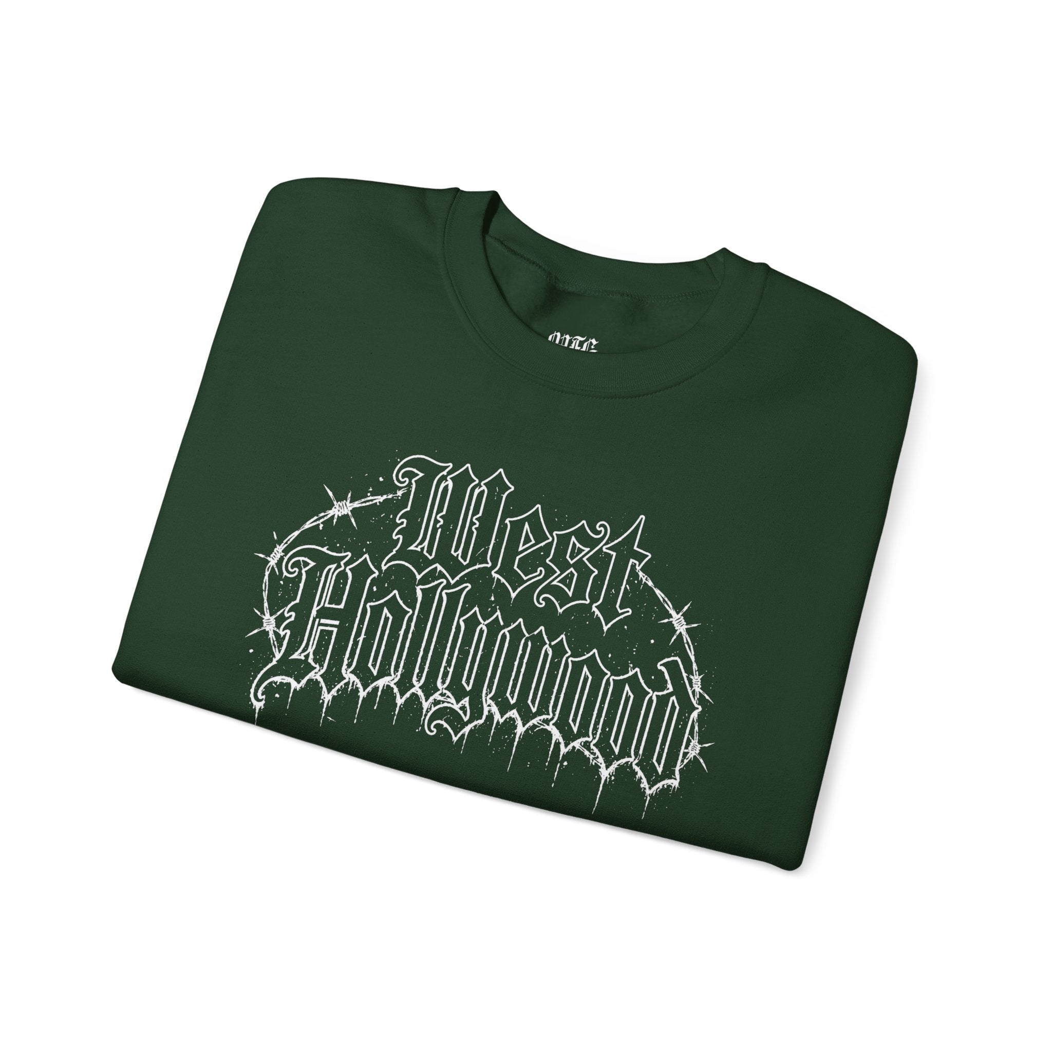 West Hollywood Barbed-Wire Crewneck Sweatshirt