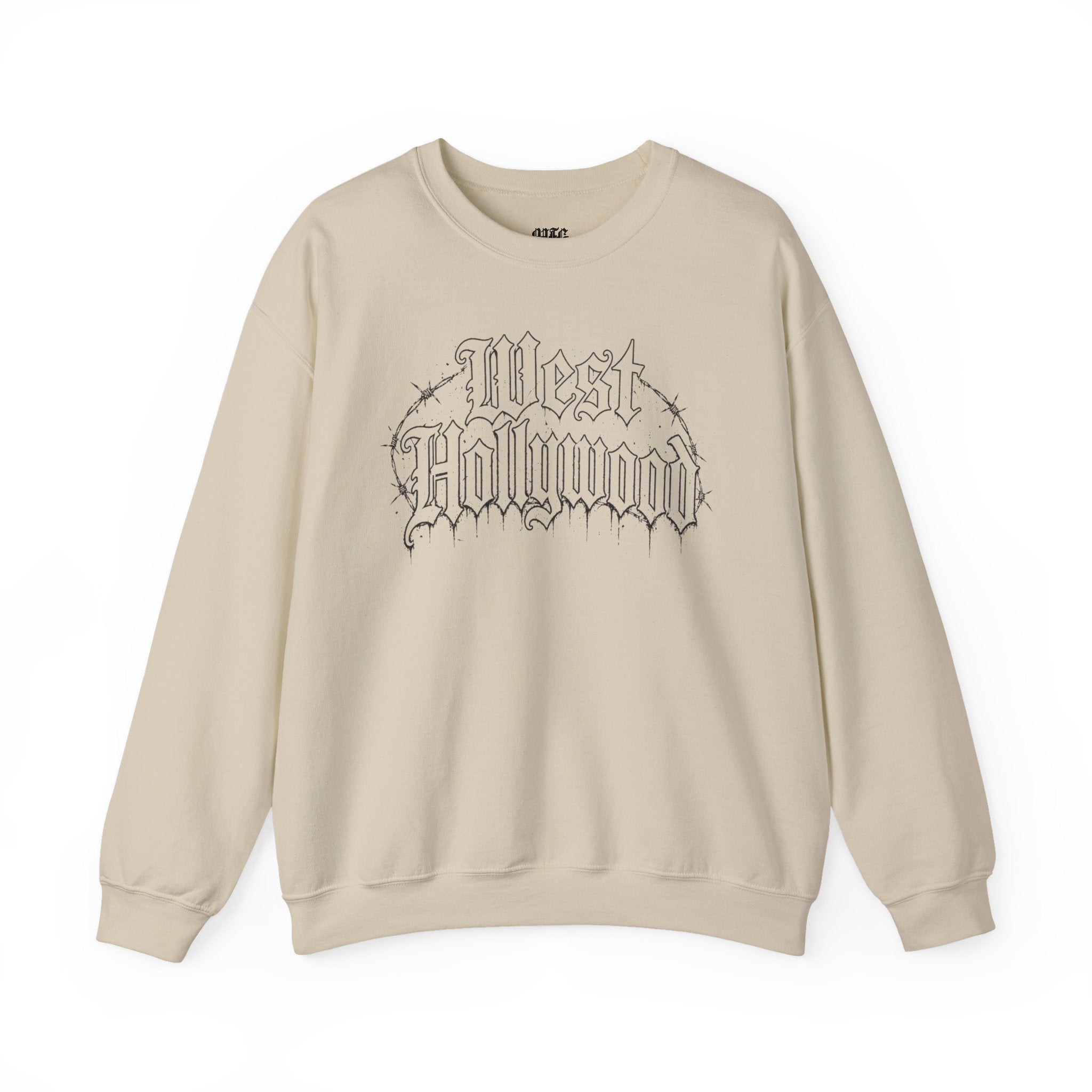 West Hollywood Barbed-Wire Crewneck Sweatshirt