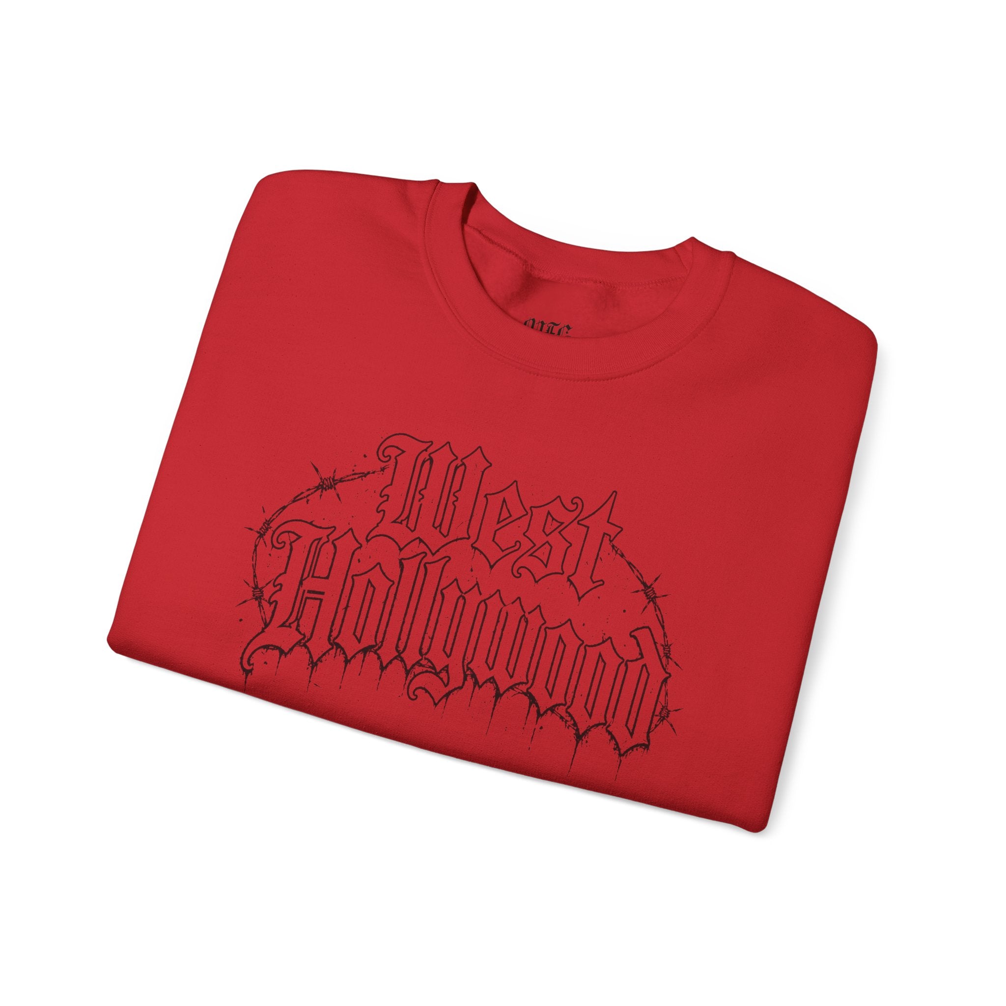 West Hollywood Barbed-Wire Crewneck Sweatshirt