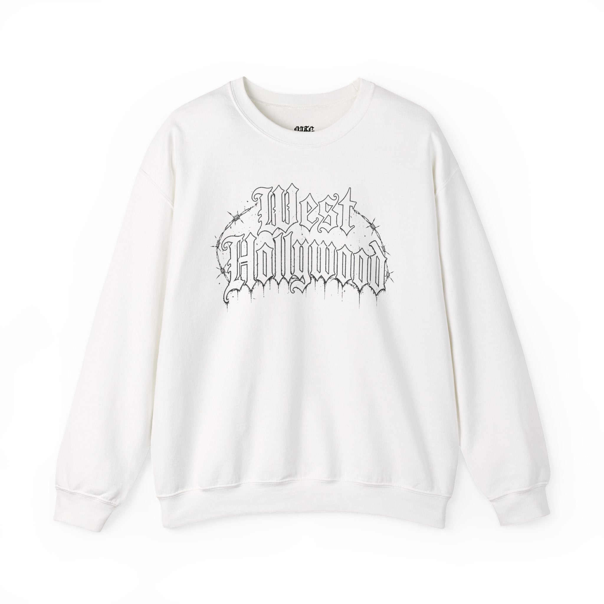 West Hollywood Barbed-Wire Crewneck Sweatshirt