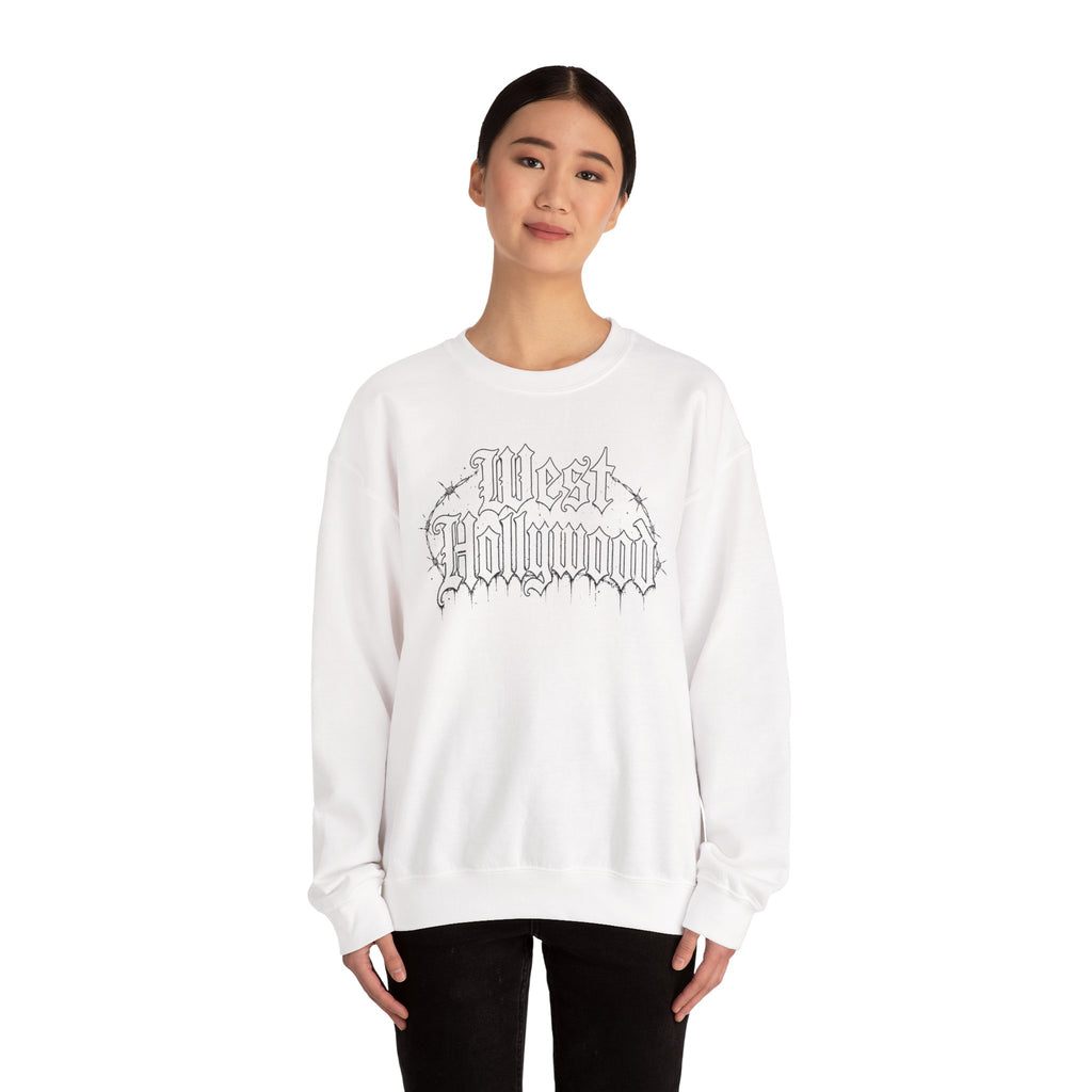 West Hollywood Barbed-Wire Crewneck Sweatshirt