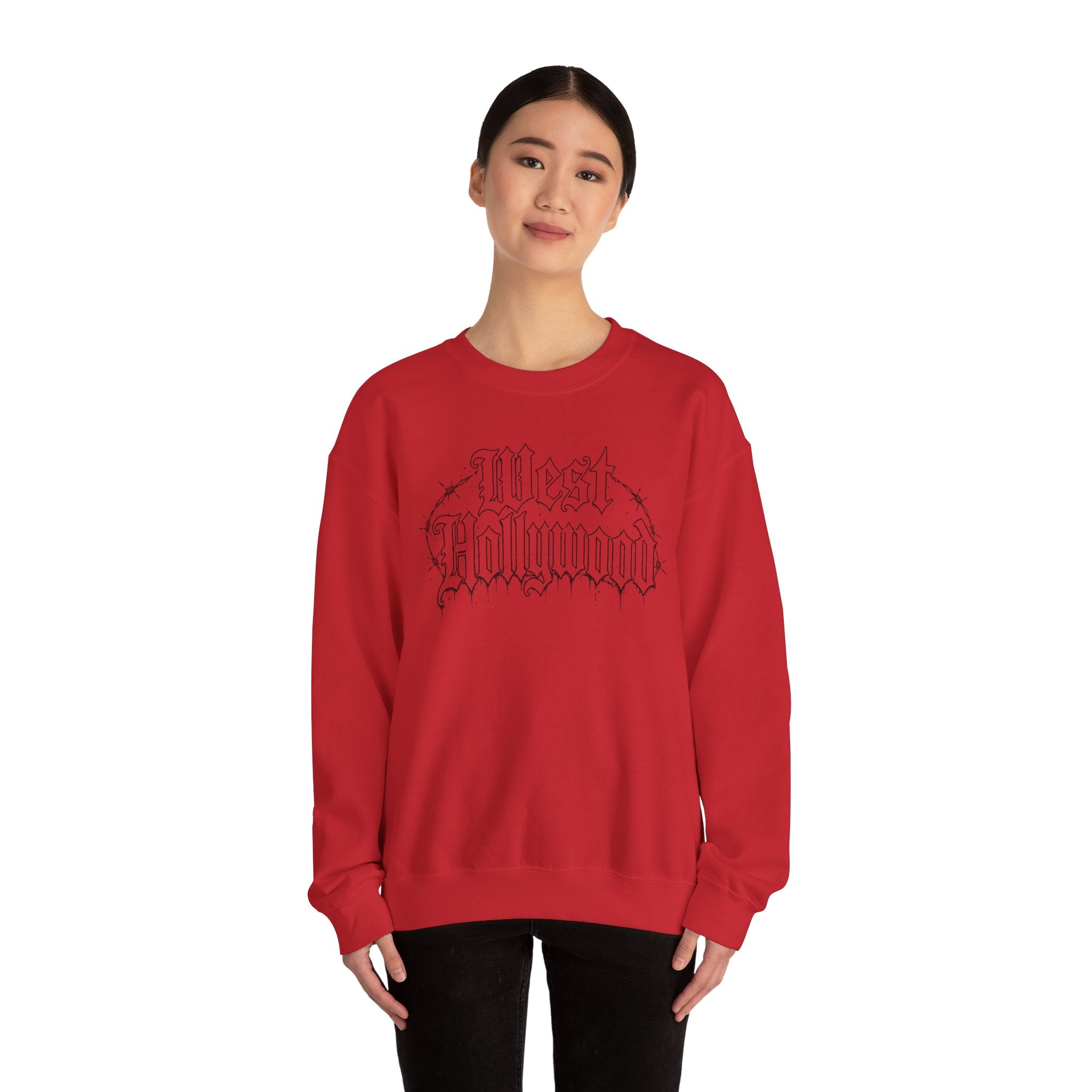 West Hollywood Barbed-Wire Crewneck Sweatshirt