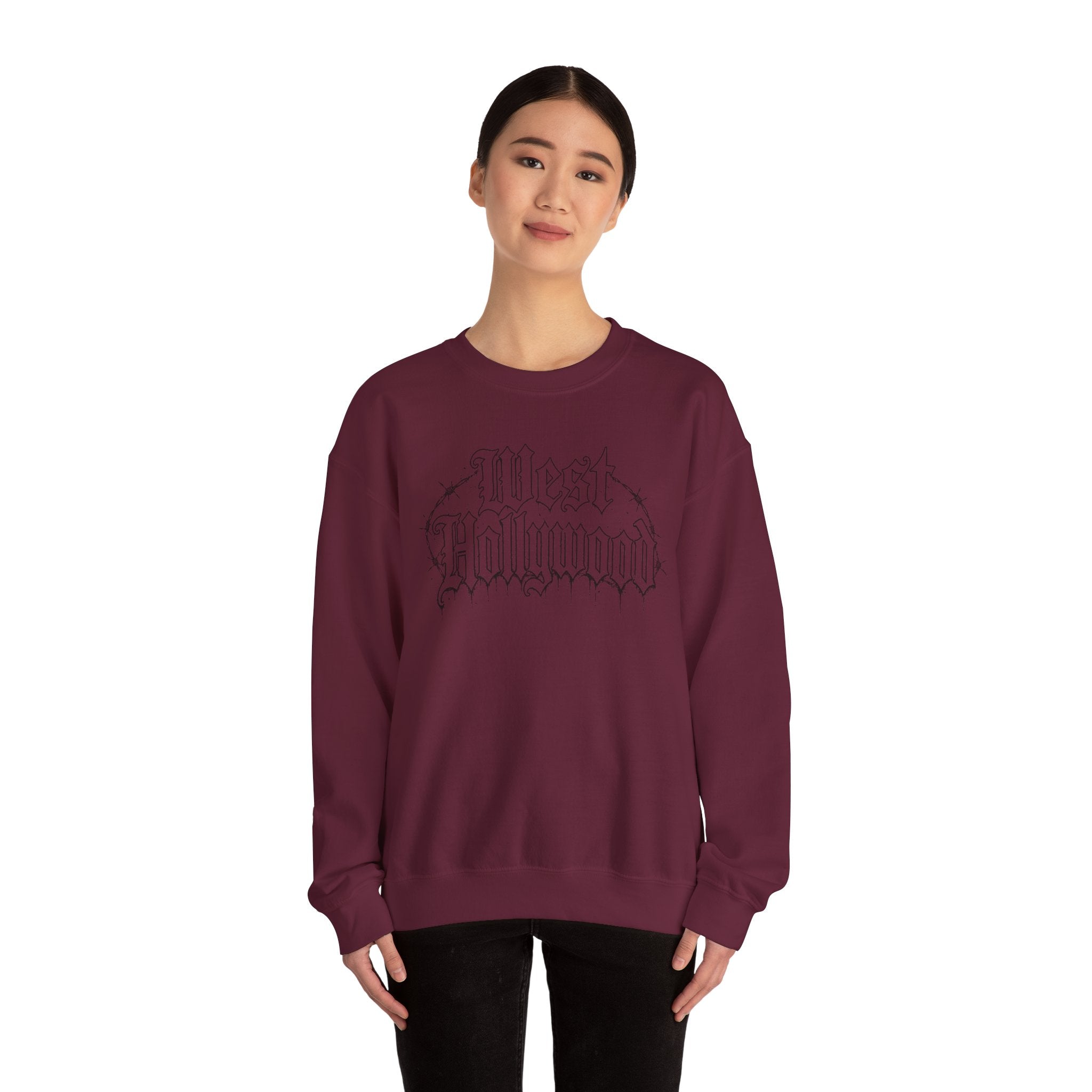 West Hollywood Barbed-Wire Crewneck Sweatshirt