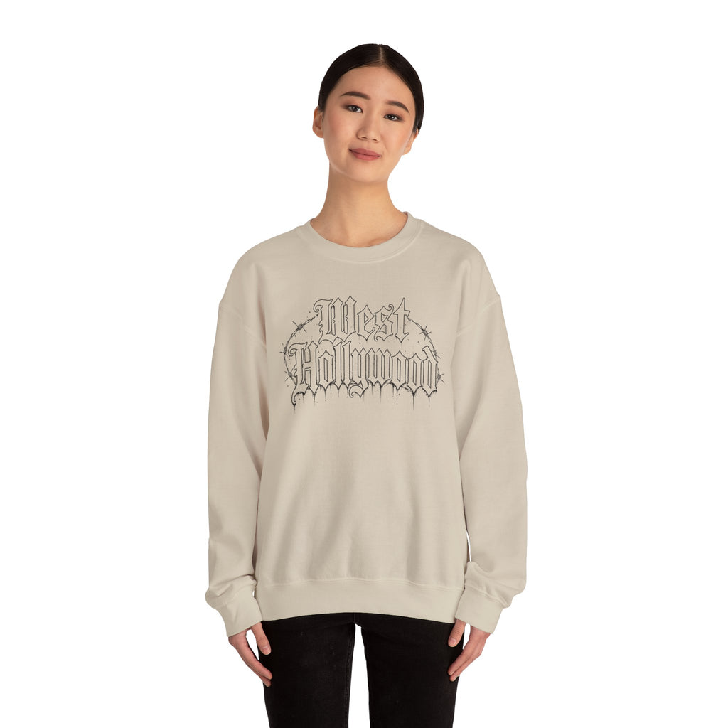 West Hollywood Barbed-Wire Crewneck Sweatshirt