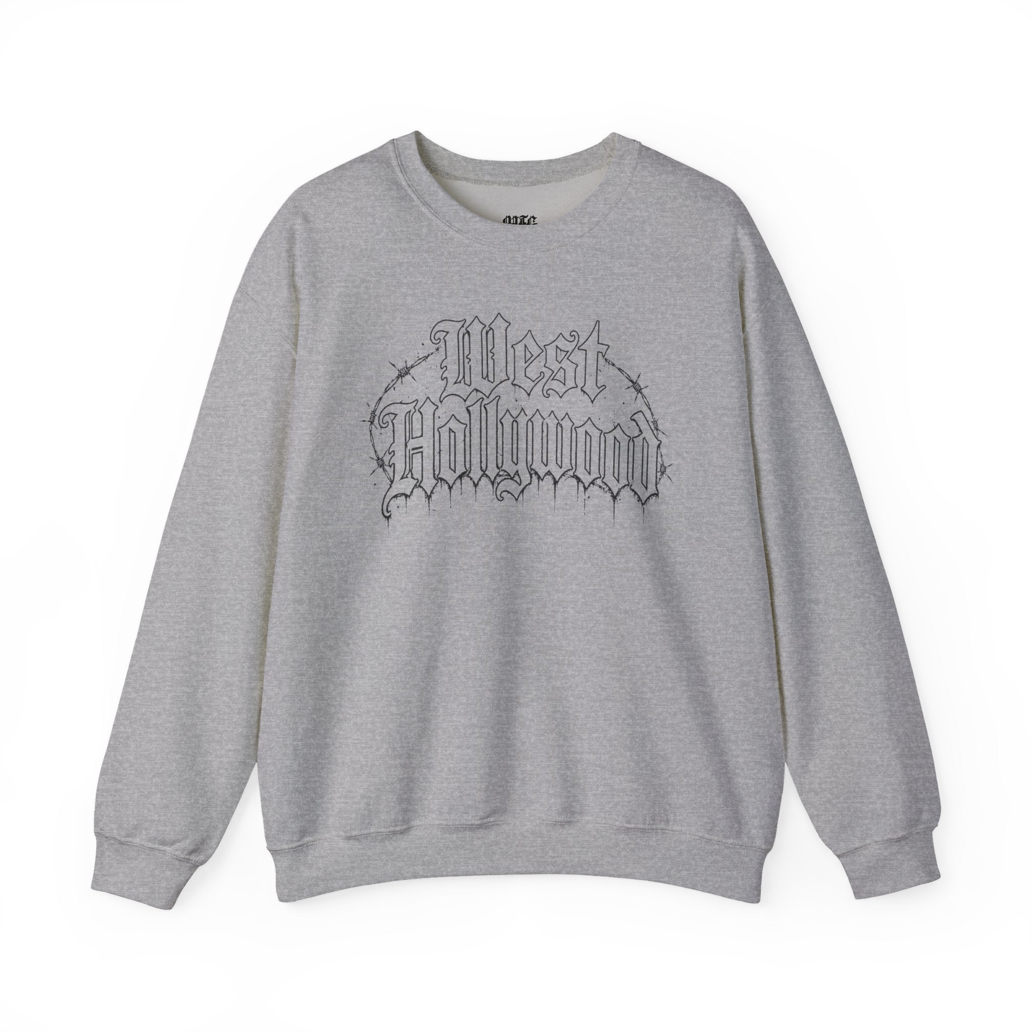 West Hollywood Barbed-Wire Crewneck Sweatshirt