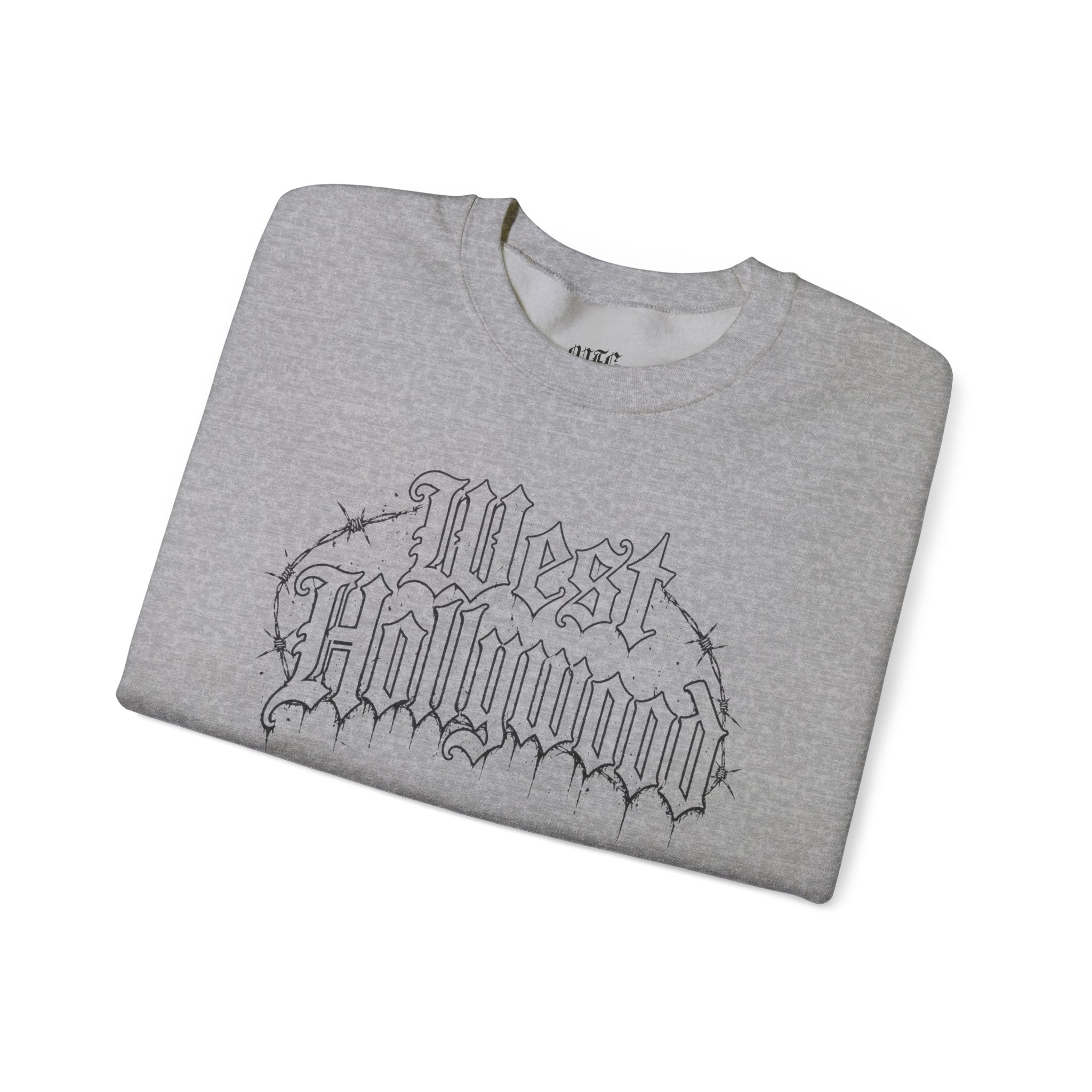 West Hollywood Barbed-Wire Crewneck Sweatshirt
