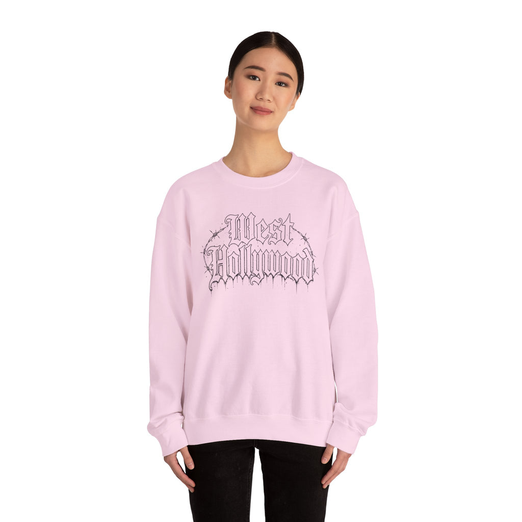 West Hollywood Barbed-Wire Crewneck Sweatshirt