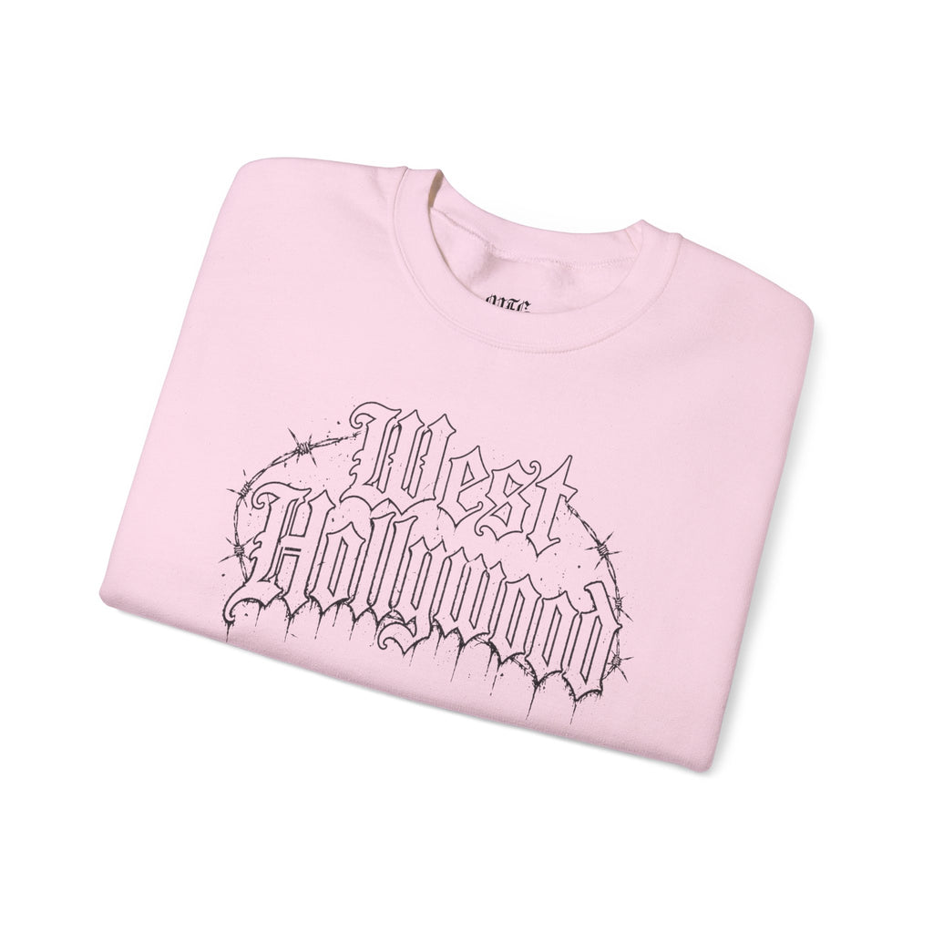 West Hollywood Barbed-Wire Crewneck Sweatshirt