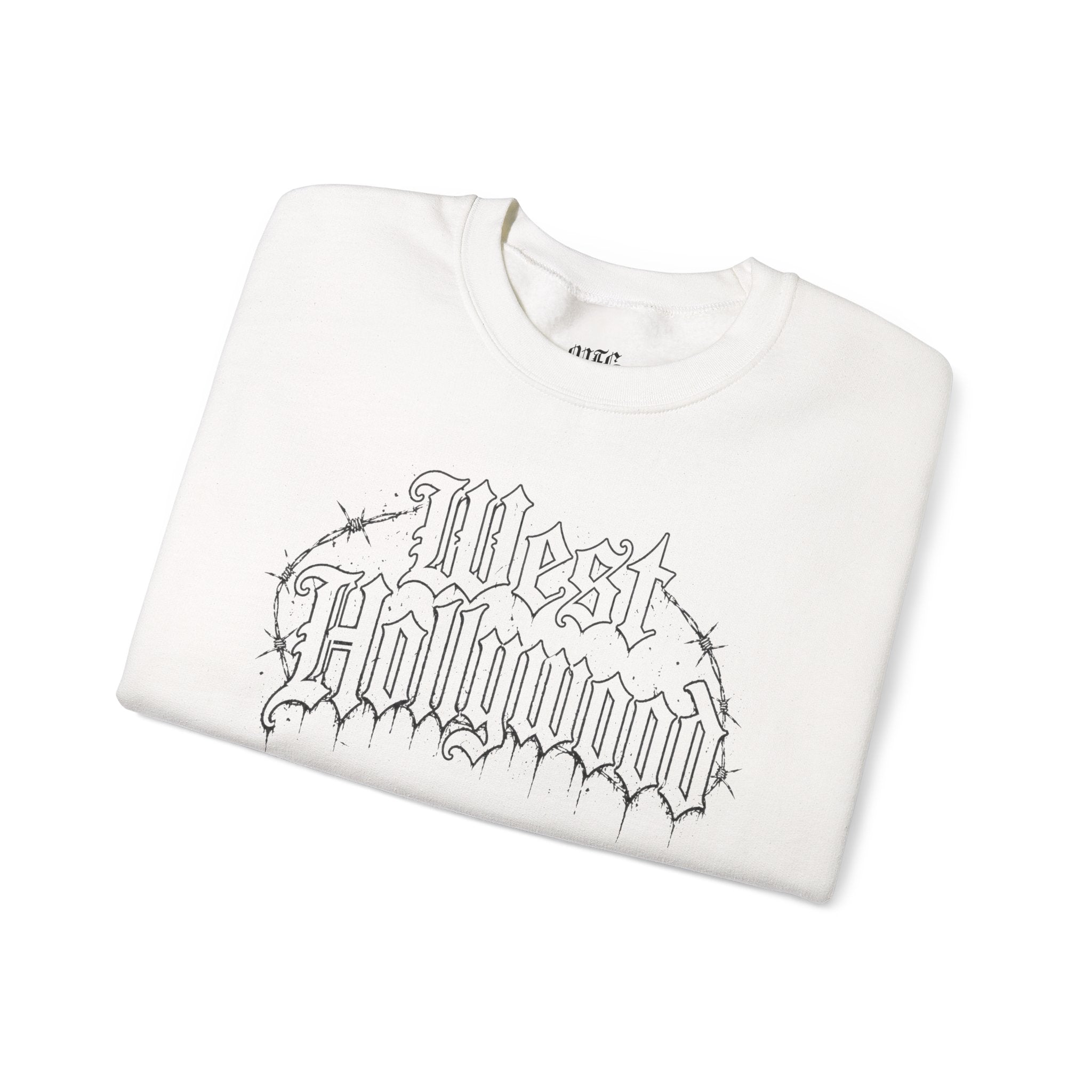 West Hollywood Barbed-Wire Crewneck Sweatshirt