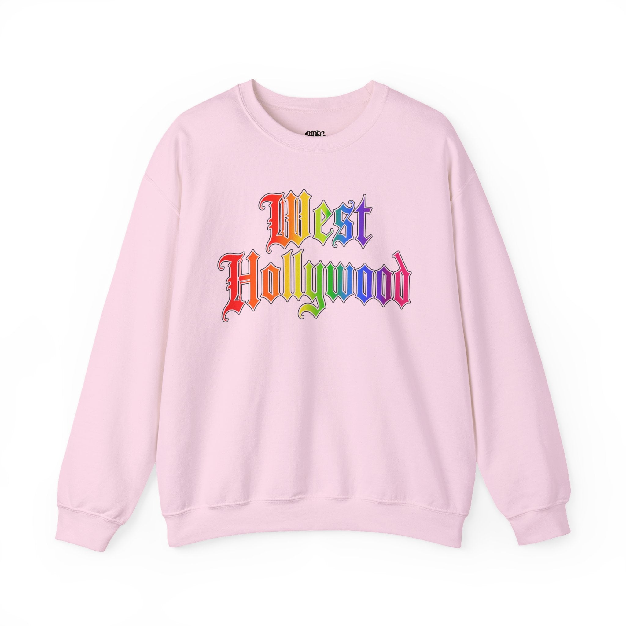 West Hollywood Rainbow Crewneck Sweatshirt