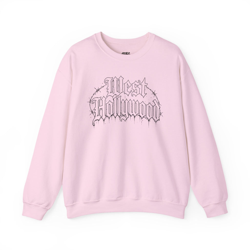 West Hollywood Barbed-Wire Crewneck Sweatshirt